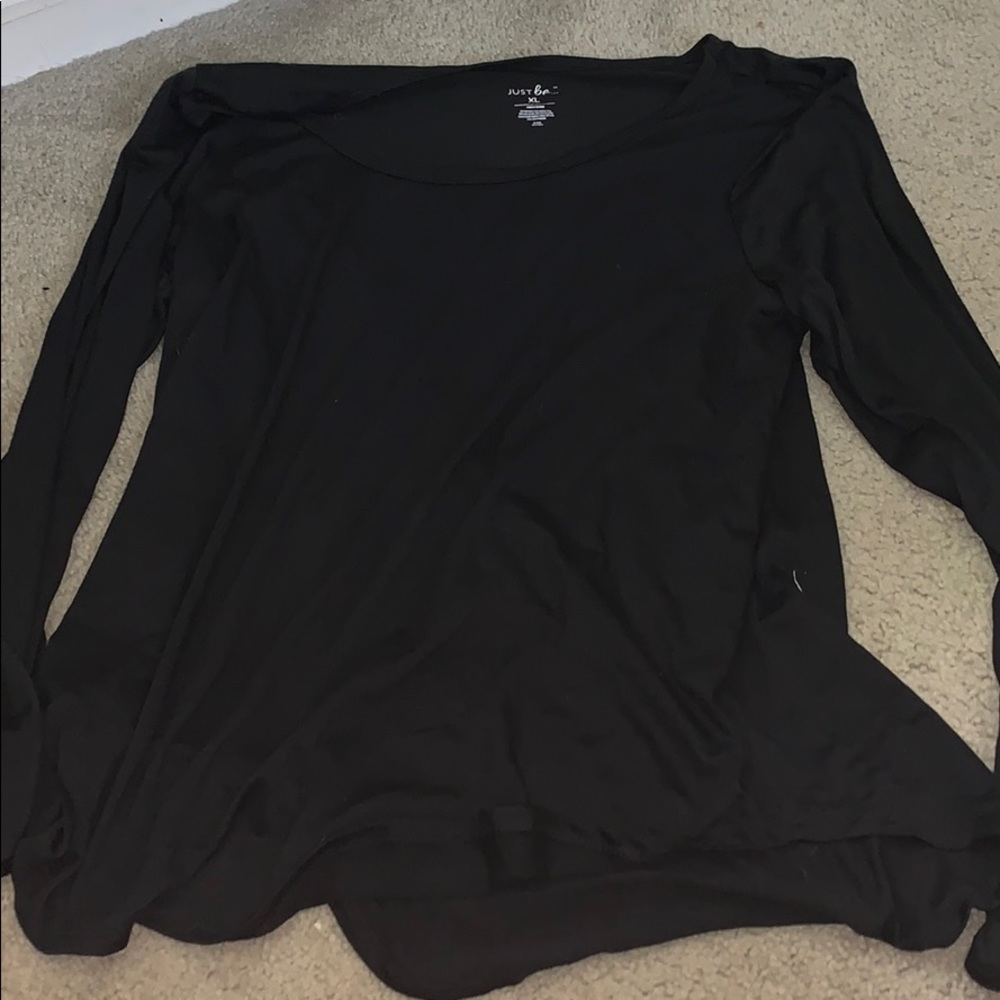 Black long sleeve shirt women’s XL